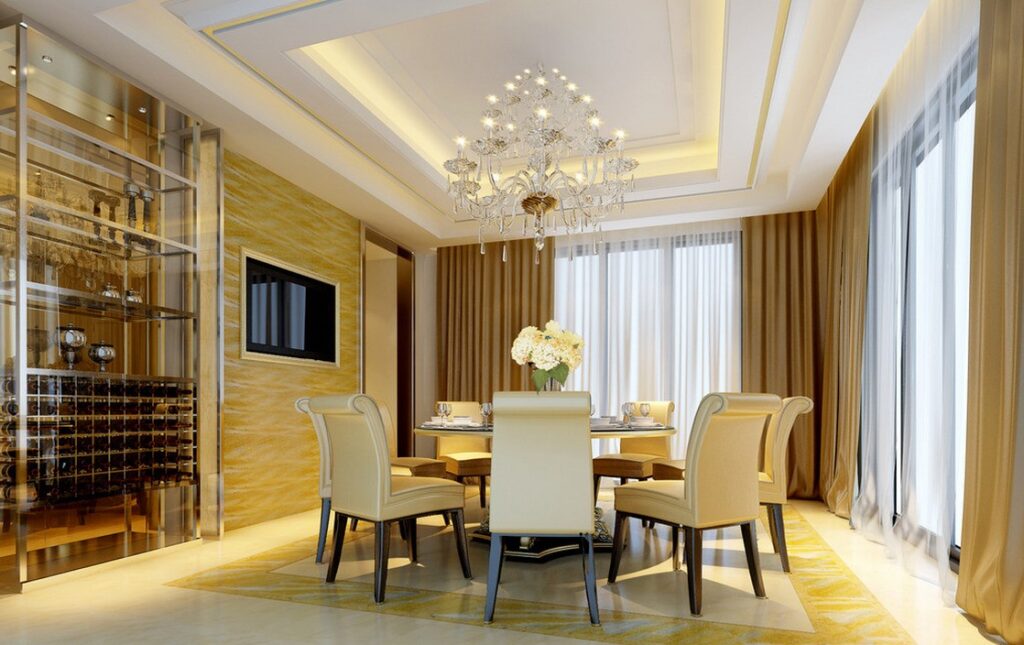 Gypsum Ceiling Designs For Dining Room