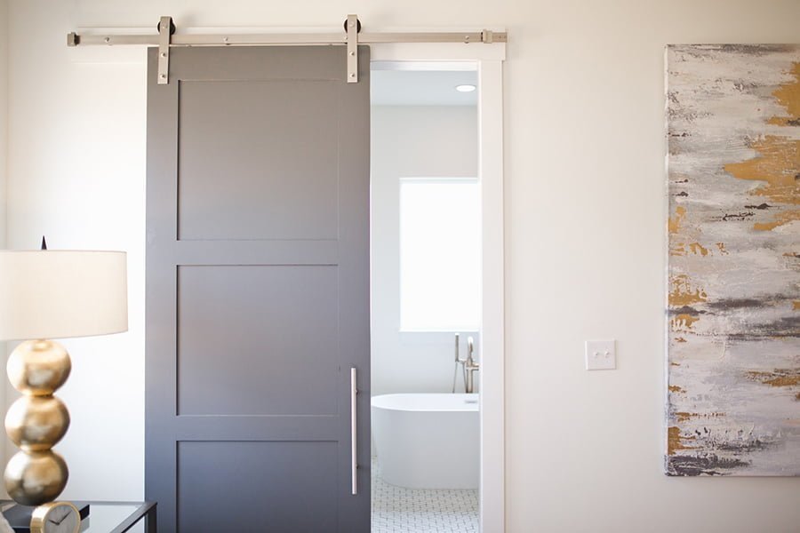 Sliding Bathroom Door