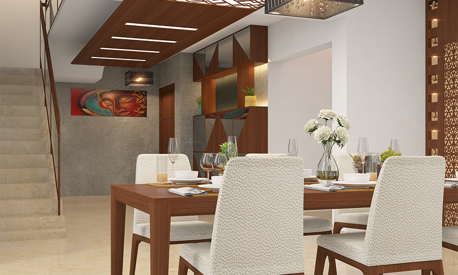 Wooden Ceiling Designs for Dining Room